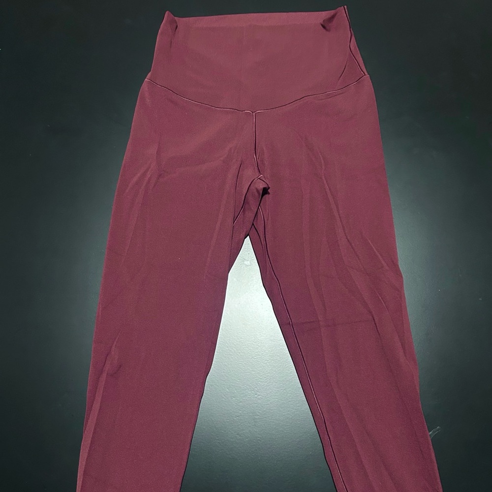 Aerie Deep Burgundy Leggings